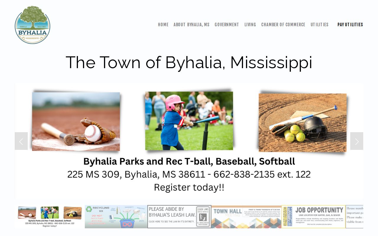Byhalia court docket municipal record city context