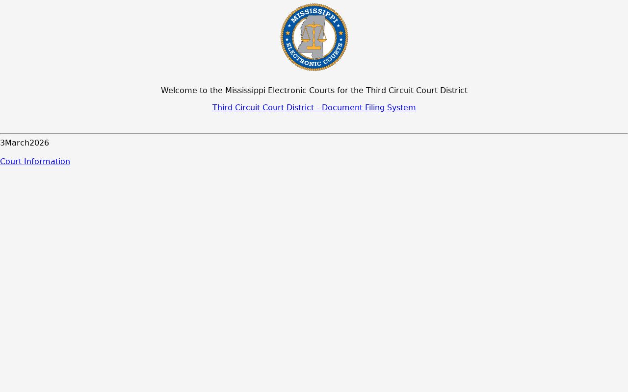 Marshall County case search Third Circuit MEC public home